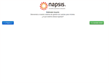 Tablet Screenshot of napsis.cl